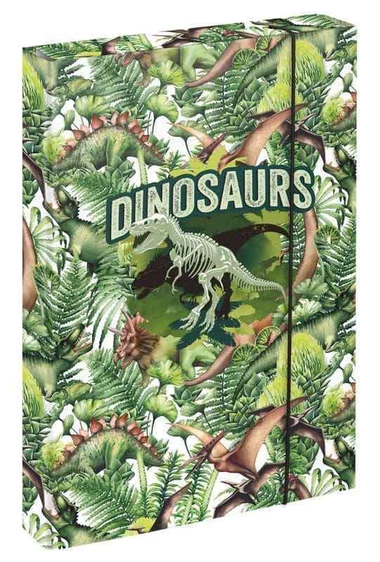 BAAGL desky na školní sešity A4 Jumbo Dinosaurus