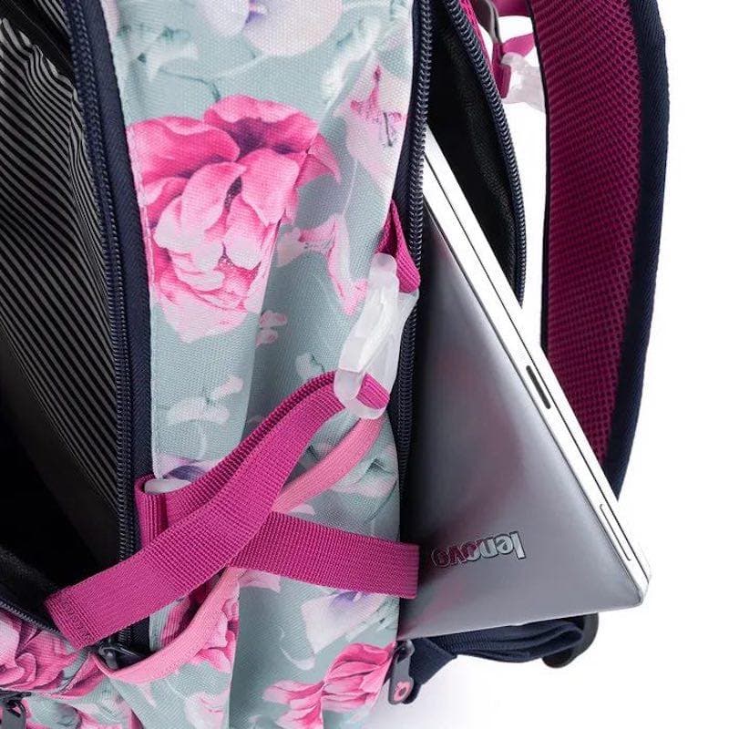 Topgal Studentský batoh s květinami YOKO 21030 G - náhled 5