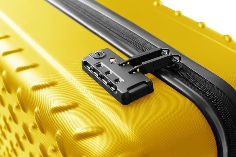 Cestovní kufr CAT Industrial Plate 59 l černý - náhled 4