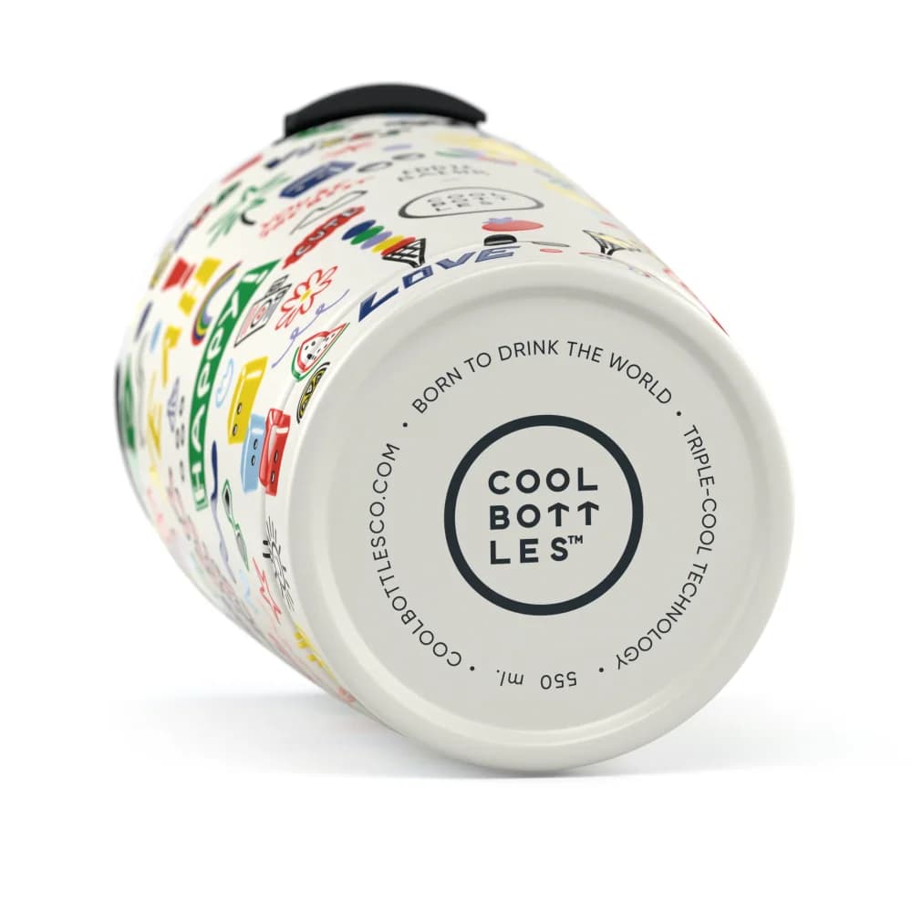 Nerezový termohrnek Cool Bottles Xclusive! Eddie Baehr - Good Vibes 550 ml - náhled 5