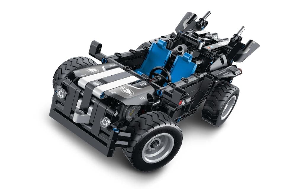 Stavebnice iM.MASTER terénní auto 2v1 plast 391 dílků - náhled 5
