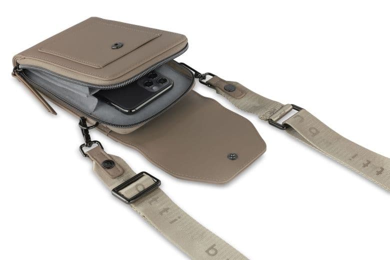 Bugatti Dámská crossbody peněženka Almata béžová - náhled 5