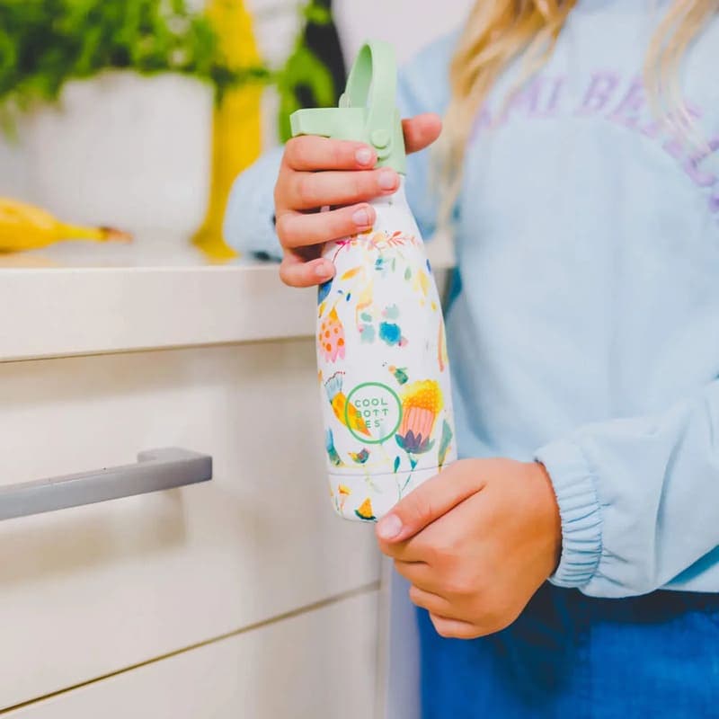 Dětská nerezová termolahev COOL BOTTLES Kids Spring Flowers třívrstvá 260ml NEW - náhled 5