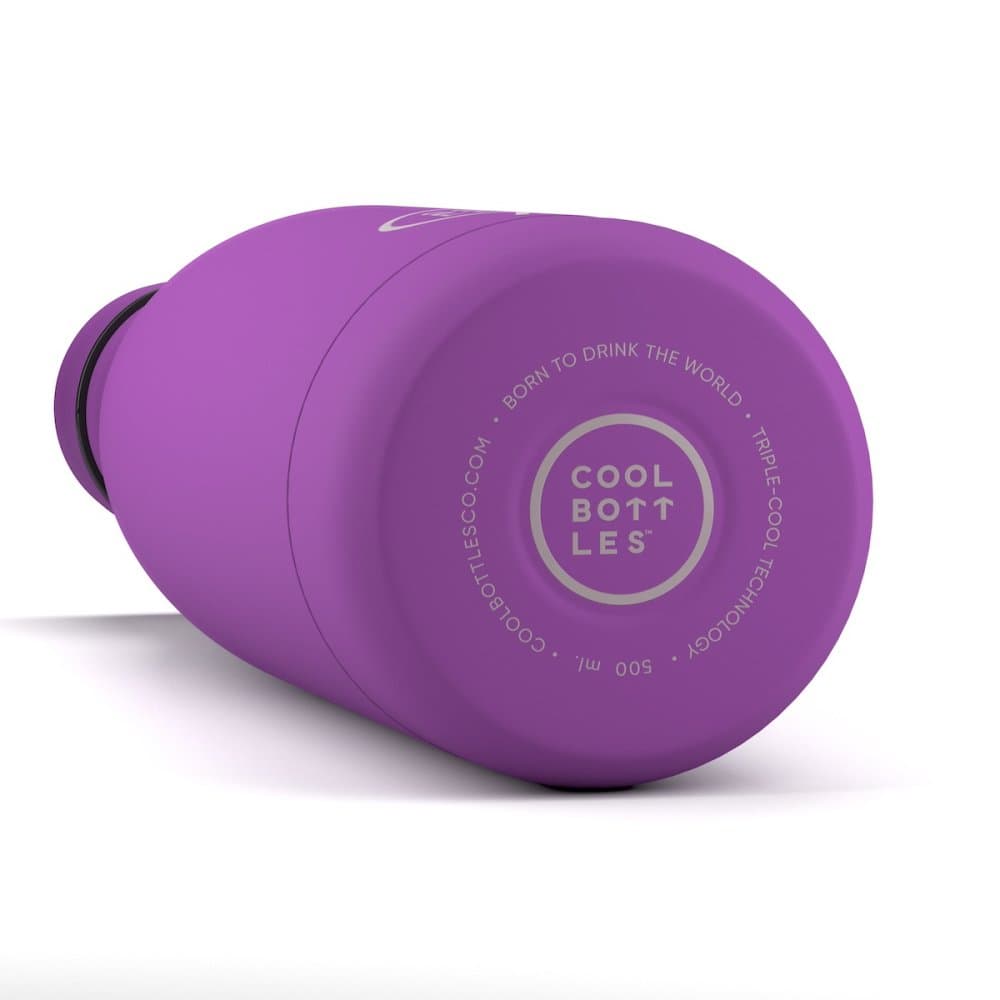 Nerezová termolahev COOL BOTTLES Vivid Violet třívrstvá 750 ml - náhled 3