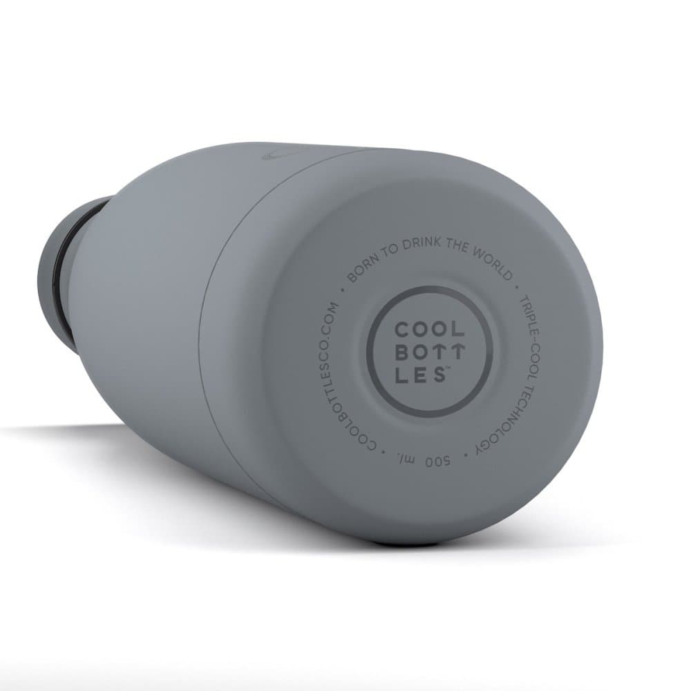 Nerezová termolahev COOL BOTTLES Pastel Grey třívrstvá 750 ml - náhled 3