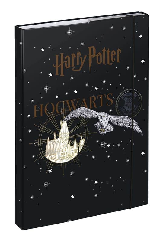 BAAGL desky na školní sešity A4 Harry Potter Bradavice Erb