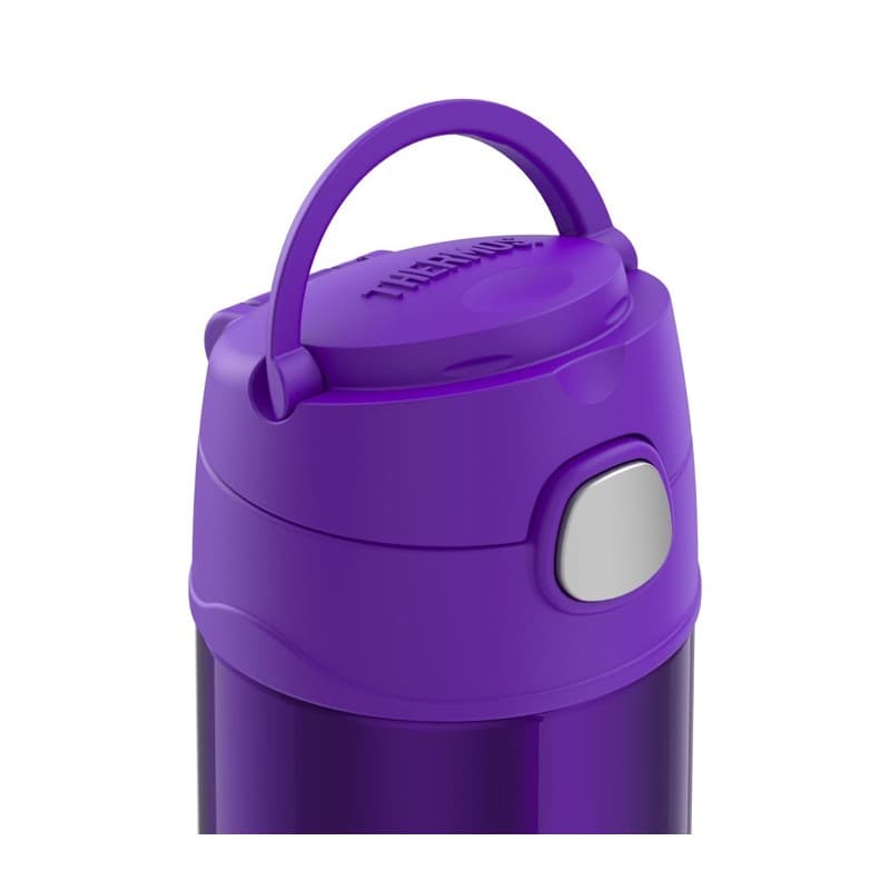 Thermos Funtainer dětská termoska s brčkem 355 ml - květy - náhled 3