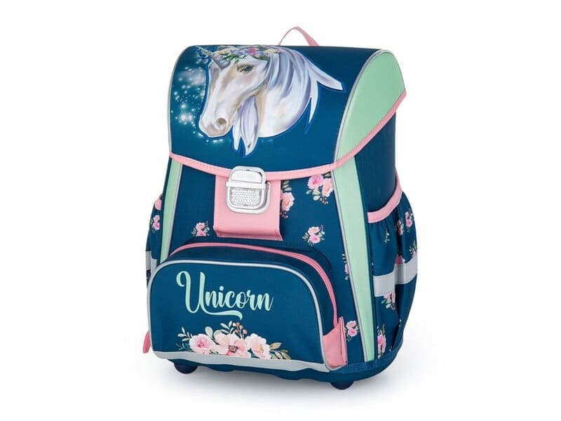 Oxybag Školní aktovka v setu pro prvňáčky PREMIUM Unicorn 1, 3 díly - náhled 2