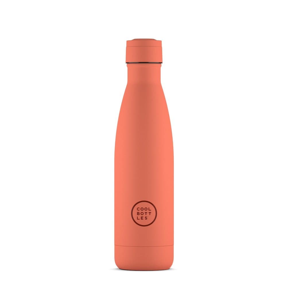 Nerezová termolahev COOL BOTTLES Pastel Coral třívrstvá 500ml