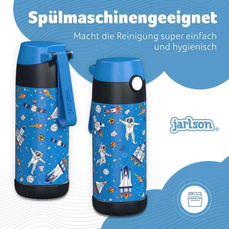 Dětská nerezová termoláhev na pití JARLSON MALI Vesmír 350 ml - náhled 2