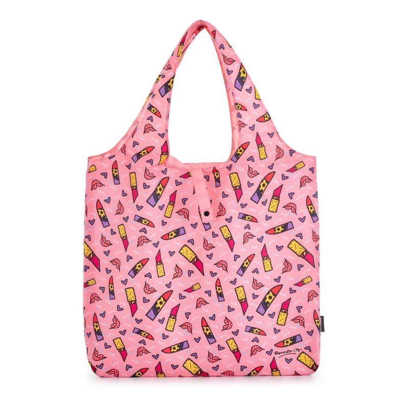 Bagmaster Skládací nákupní taška se zipem Britto Rtěnky - náhled 2