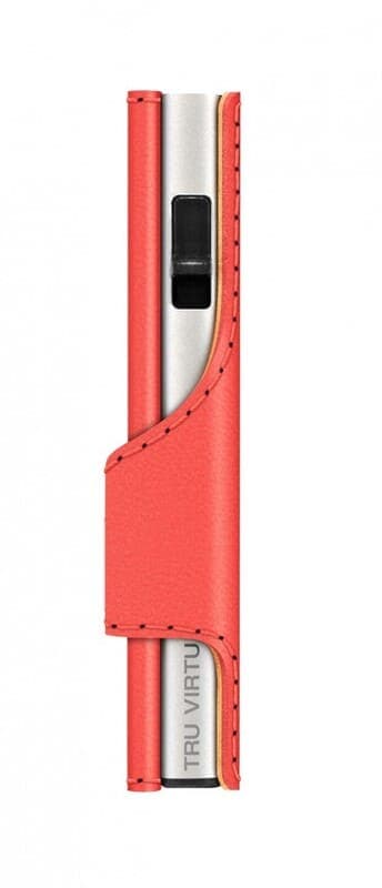 Vegan Bio Apple peněženka TRU VIRTU CLICK & SLIDE - Coral - náhled 3