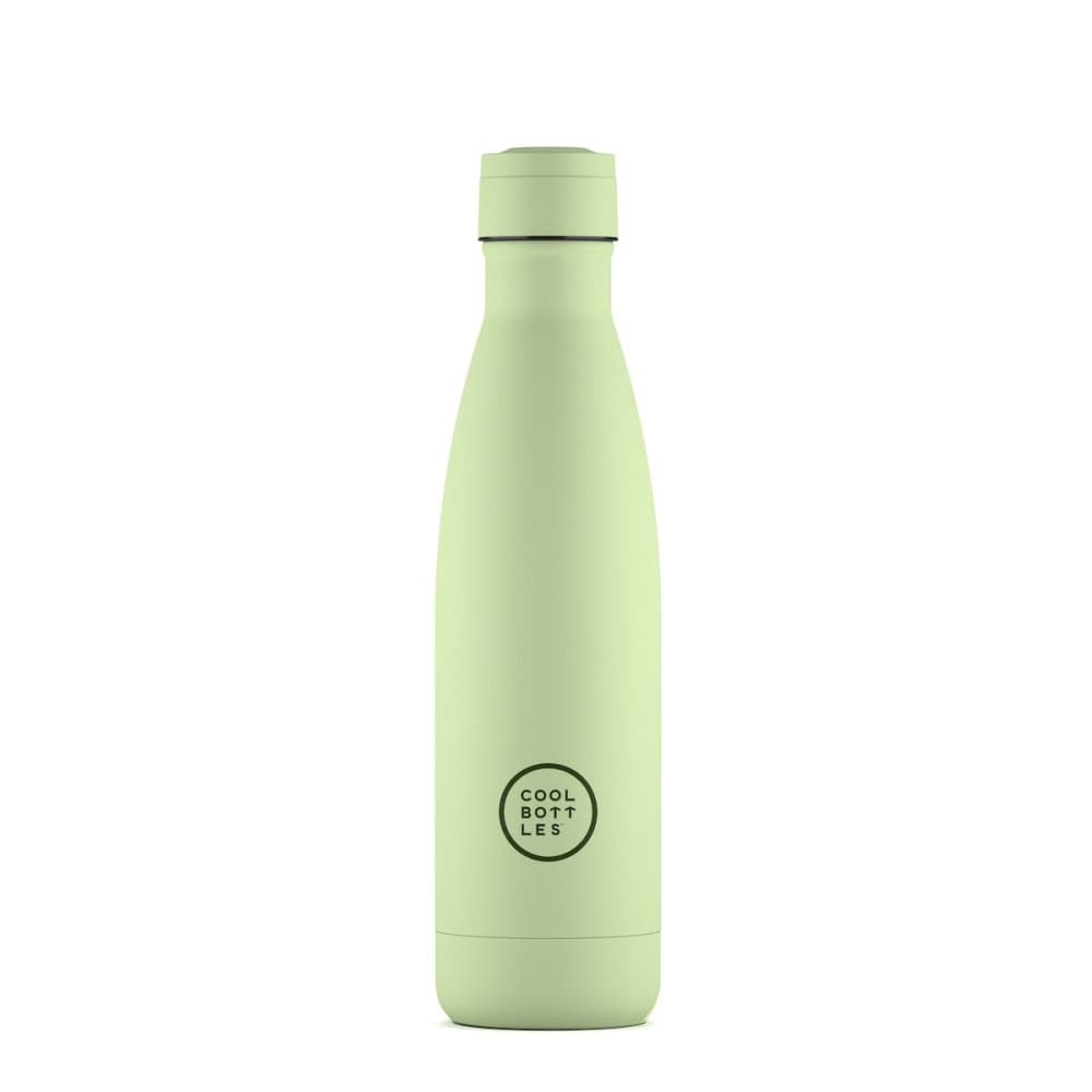 Nerezová termolahev COOL BOTTLES Pastel Green třívrstvá 500ml