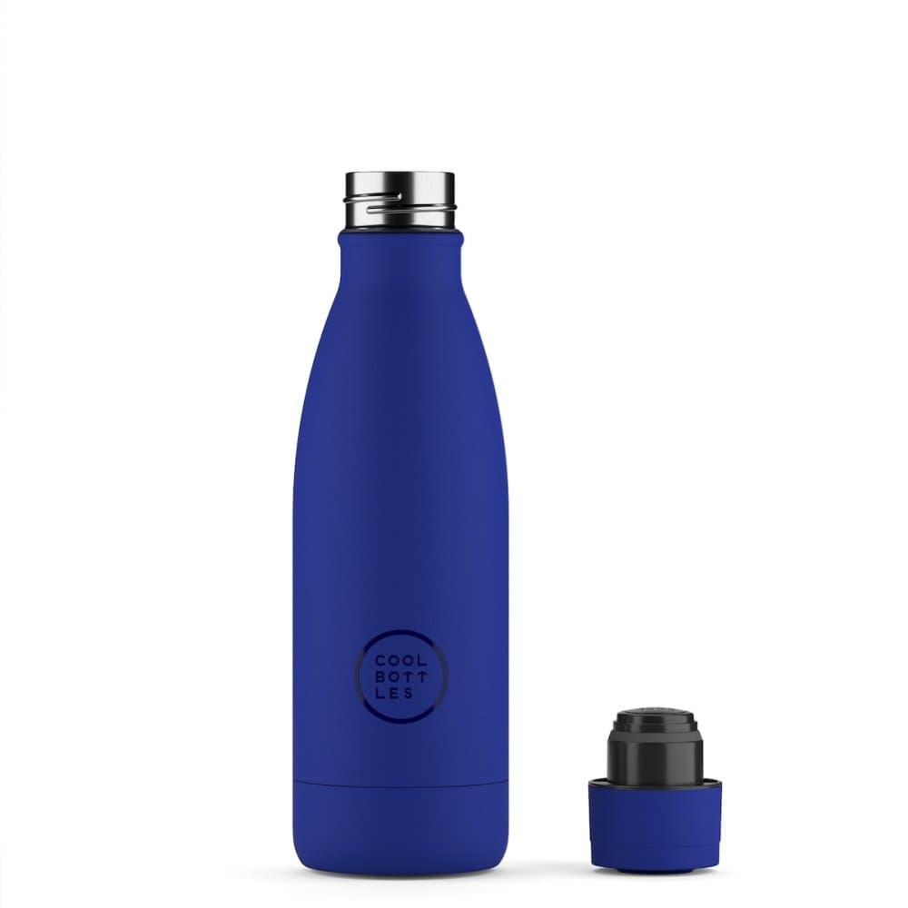 Nerezová termolahev COOL BOTTLES Vivid Blue třívrstvá 350 ml - náhled 2