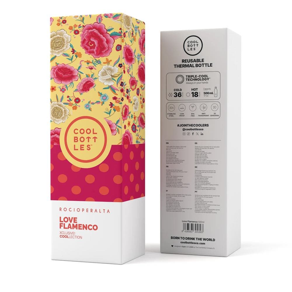 Nerezová termolahev COOL BOTTLES XClusive! Dragonfly Paradise třívrstvá 500ml - náhled 4