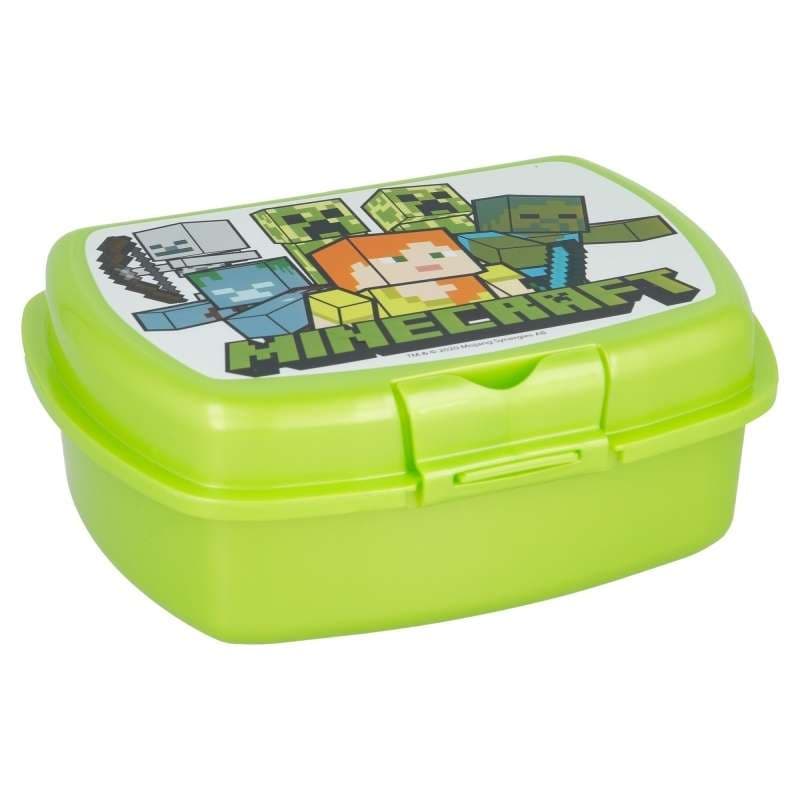 Box na svačinu Stor Minecraft zelený