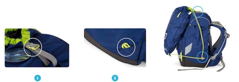 Sportovní pytel Ergobag - Růžový - náhled 4