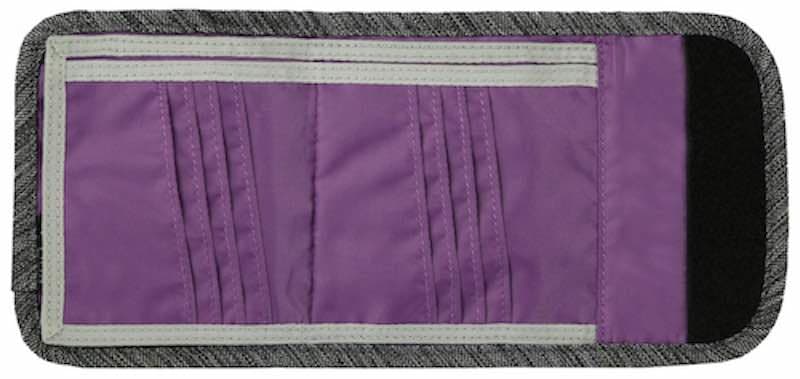 Peněženka Boll DELUXE WALLET salt&pepper/lilac - náhled 3