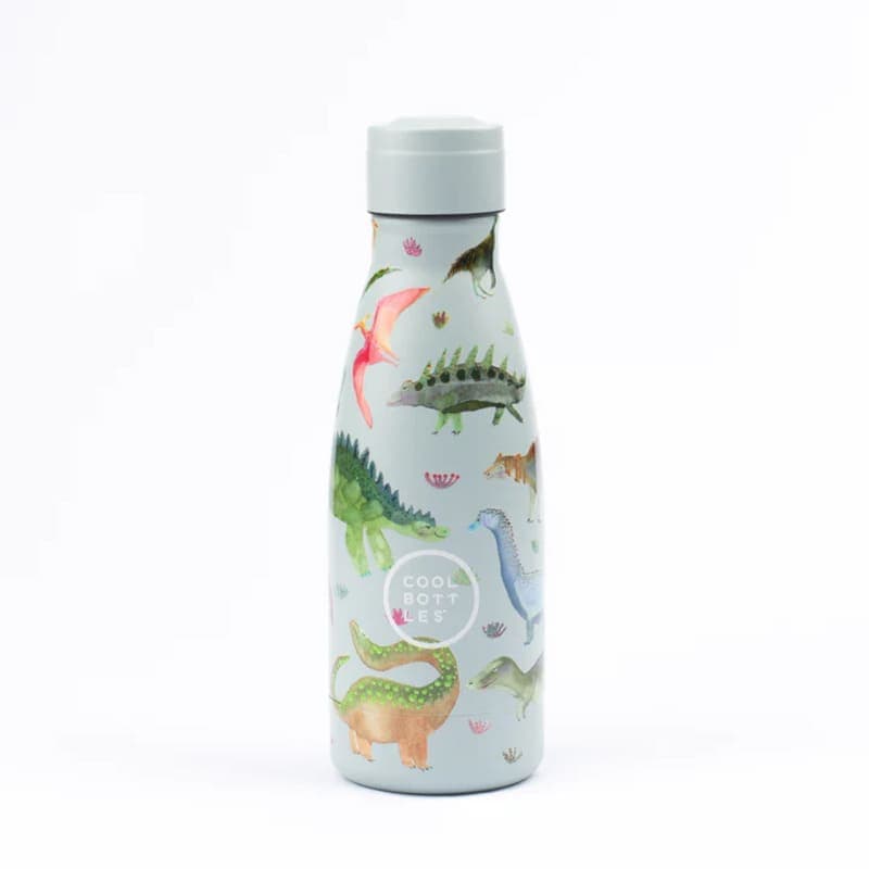 Dětská nerezová termolahev COOL BOTTLES Kids Dinos planet třívrstvá 260ml - náhled 2