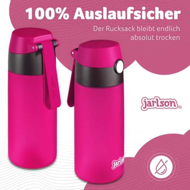 Tritanová láhev na pití JARLSON MIKI Růžová 500 ml - náhled 2