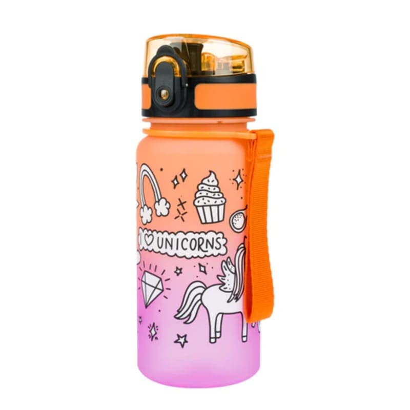 BAAGL Tritanová láhev na pití Gradient Jednorožec 350 ml - náhled 2