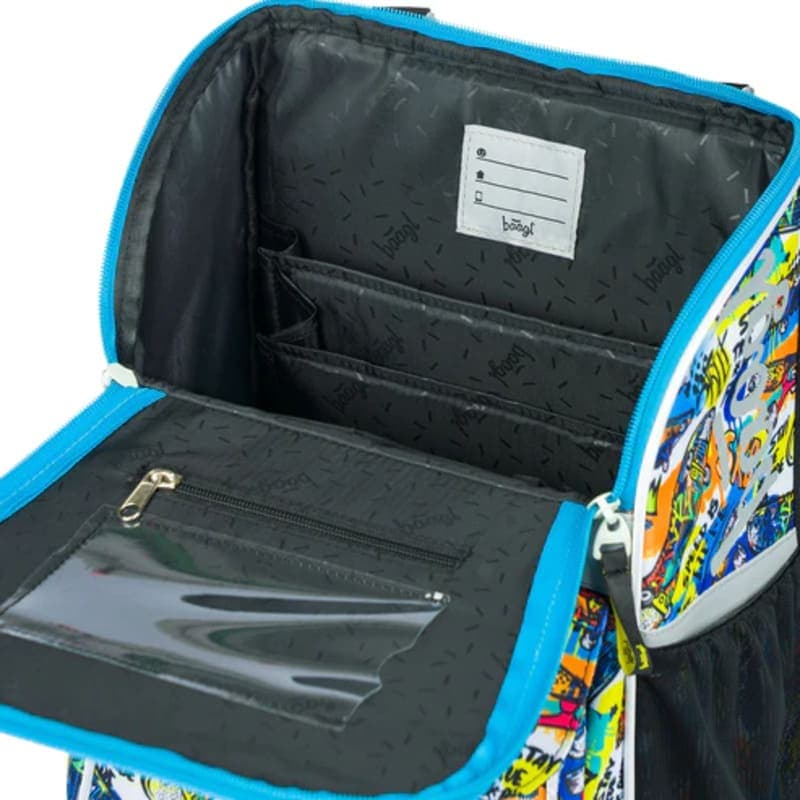 BAAGL Školní aktovka Zippy Skateboards - náhled 5