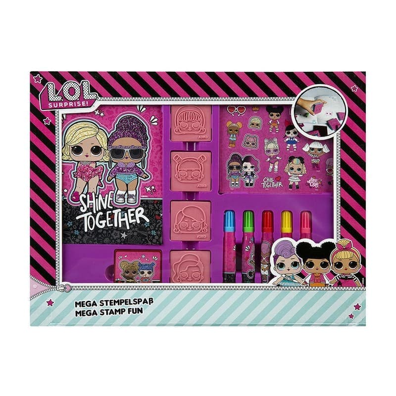 Velký razítkovací set Oxybag 12ks LOL Surprise