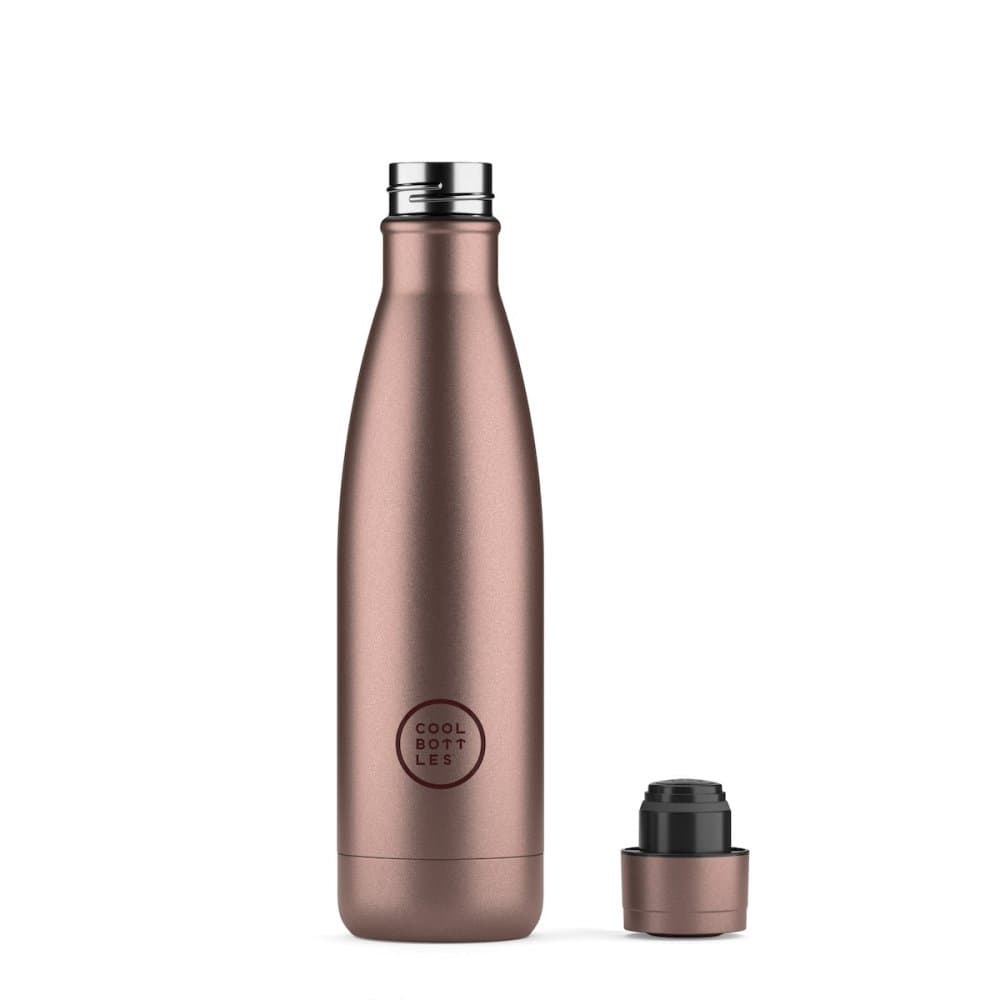 Nerezová termolahev COOL BOTTLES Metallic Rose třívrstvá 500 ml - náhled 2