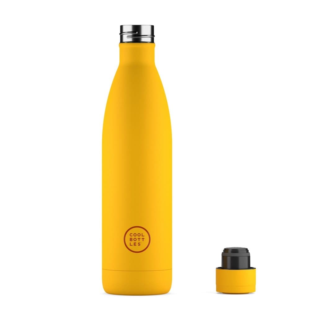 Nerezová termolahev COOL BOTTLES Vivid Yellow třívrstvá 750 ml - náhled 2