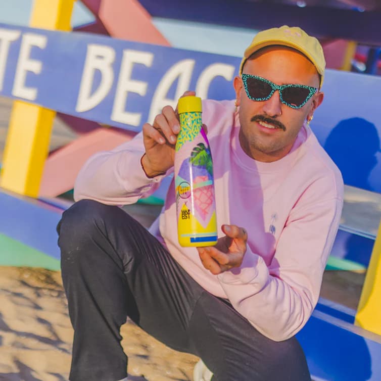 Nerezová termolahev Cool Bottles Xclusive! Mediterranean třívrstvá 500 ml - náhled 5