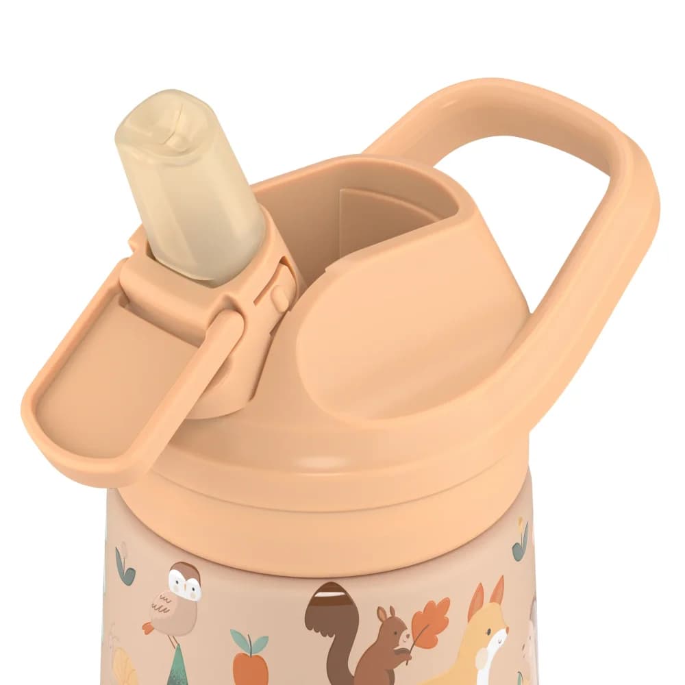 Dětská nerezová termoláhev COOL BOTTLES Kiddie Woodland Buddies 350 ml 3D - náhled 3