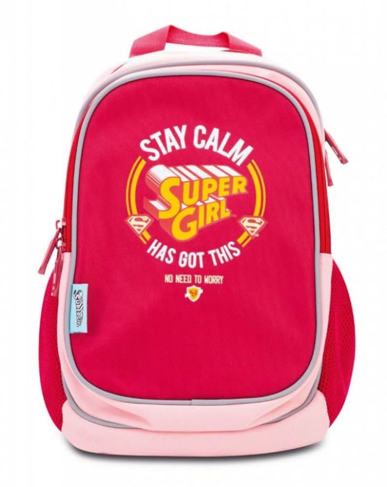 Dětský předškolní batoh Baagl Supergirl – STAY CALM - náhled 2