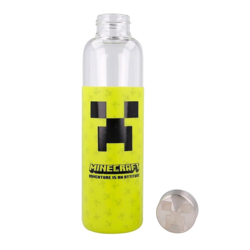 Skleněná láhev na pití Stor Minecraft 585 ml - náhled 3