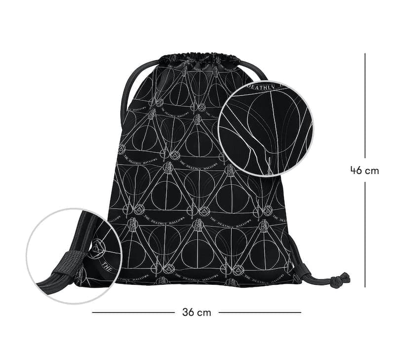 Sáček na obuv Baagl Skate Harry Potter Relikvie smrti - náhled 3