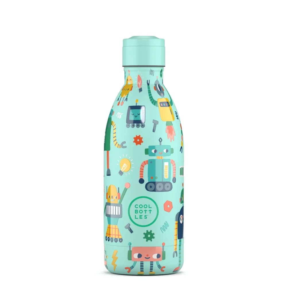 Dětská nerezová termolahev COOL BOTTLES Candy Land třívrstvá 350ml 3D - náhled 2
