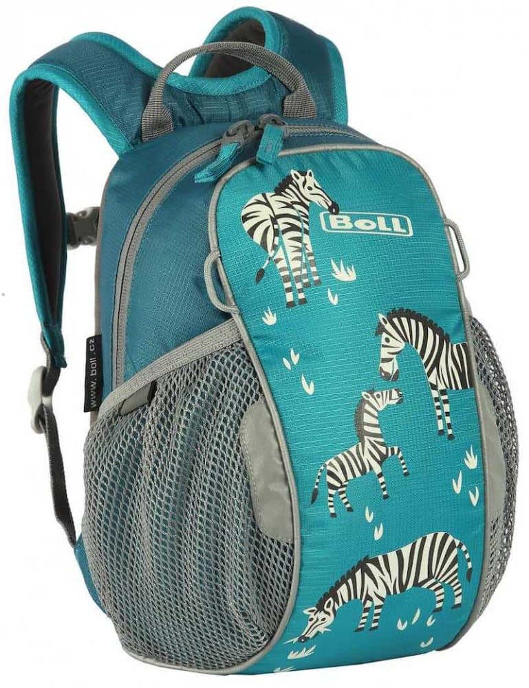 Dětský předškolní batoh Boll BUNNY 6 Zebras turquoise