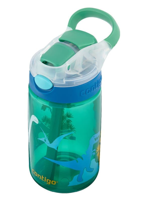 Dětská láhev na pití CONTIGO Autospout James 420 ml - zelená džungle - náhled 3
