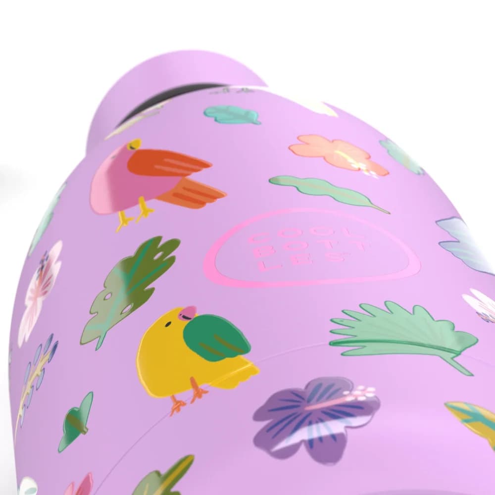 Dětská nerezová termolahev COOL BOTTLES Candy Land třívrstvá 350ml 3D - náhled 3