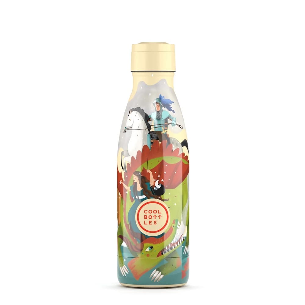 Dětská nerezová termolahev COOL BOTTLES Candy Land třívrstvá 350ml 3D - náhled 2