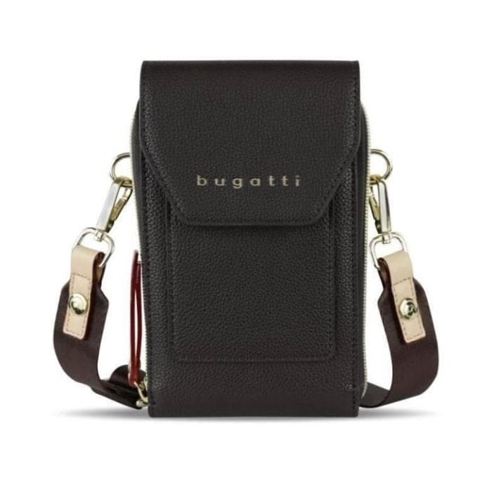 Bugatti Dámská crossbody peněženka Ella hnědá