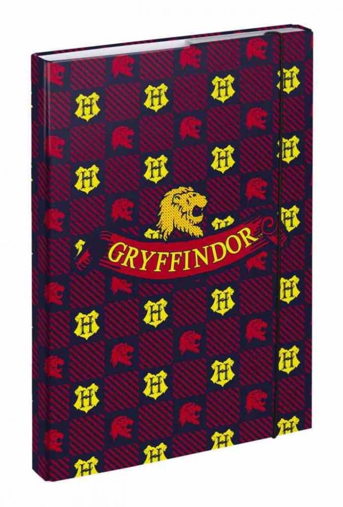 BAAGL desky na školní sešity A4 Harry Potter Nebelvír