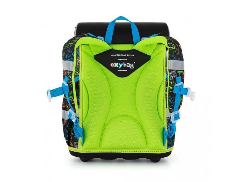 Oxybag Školní aktovka v setu pro prvňáčky PREMIUM Premium Dinosaurus - 3 díly - náhled 4