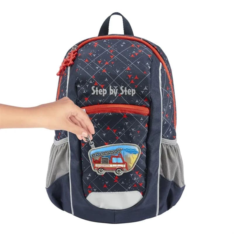 Dětský předškolní batoh Step by Step KIGA MAXI, Fire Truck Finn - náhled 5