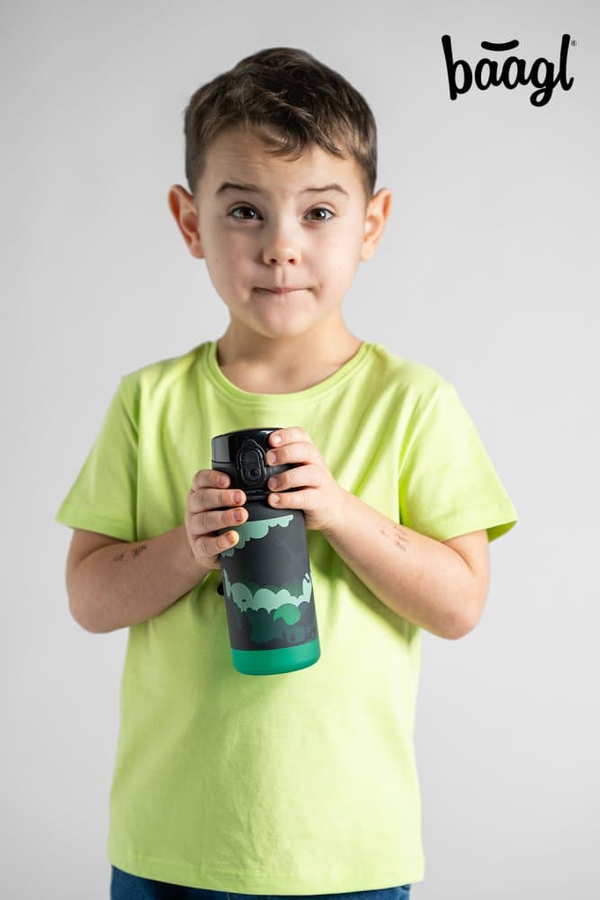 BAAGL Tritanová láhev na pití Gradient Drak 350 ml - náhled 2