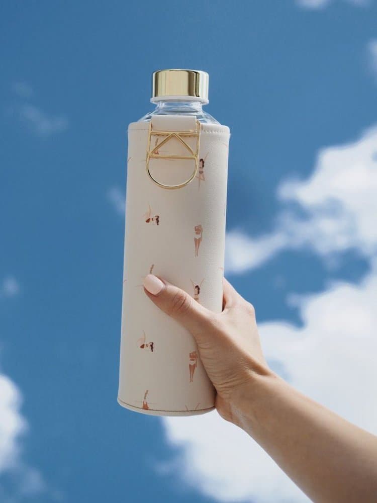 Láhev na pití Equa Mismatch Playa 750 ml s obalem z umělé kůže - náhled 4