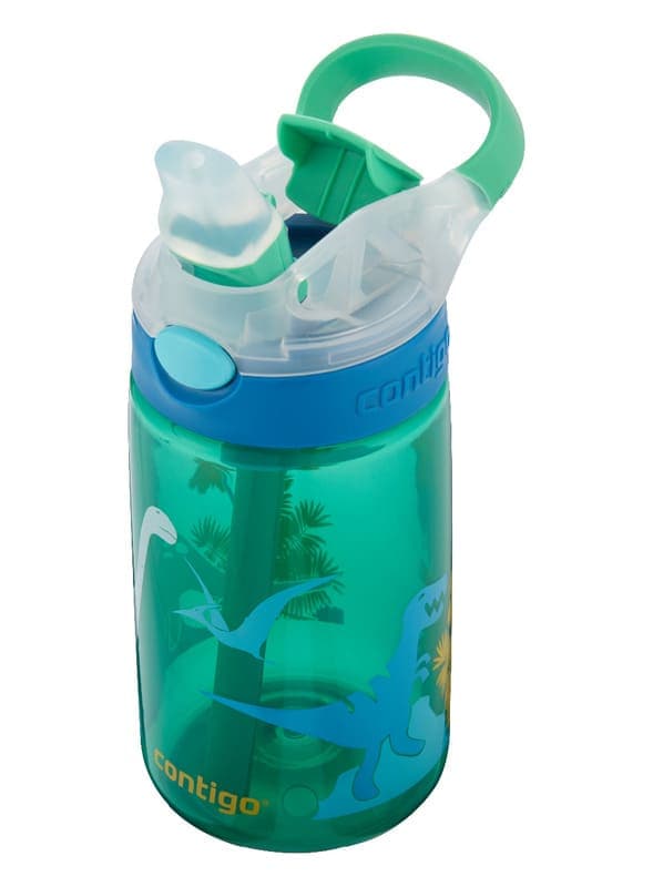 Dětská láhev na pití CONTIGO Autospout James 420 ml - zelená džungle - náhled 4
