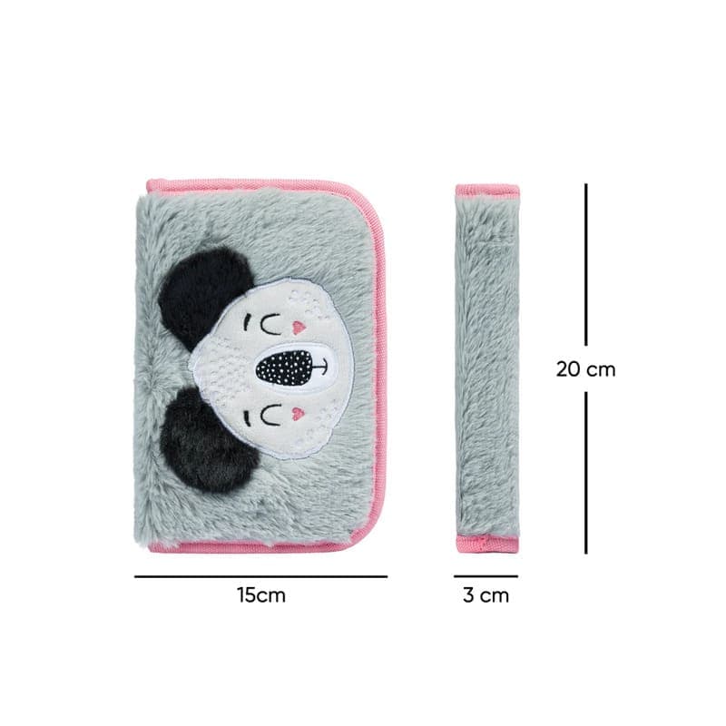 BAAGL Školní penál klasik dvě chlopně Baby Koala - náhled 5