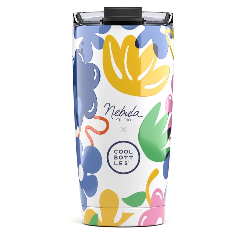 Nerezový termohrnek Cool Bottles Xclusive! Nébula - Floral Madness 550 ml