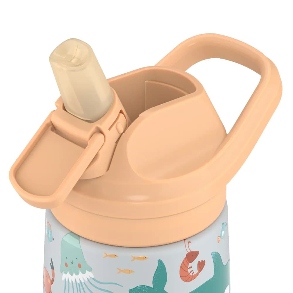 Dětská nerezová termoláhev COOL BOTTLES Kiddie Underwater World 350 ml 3D - náhled 3