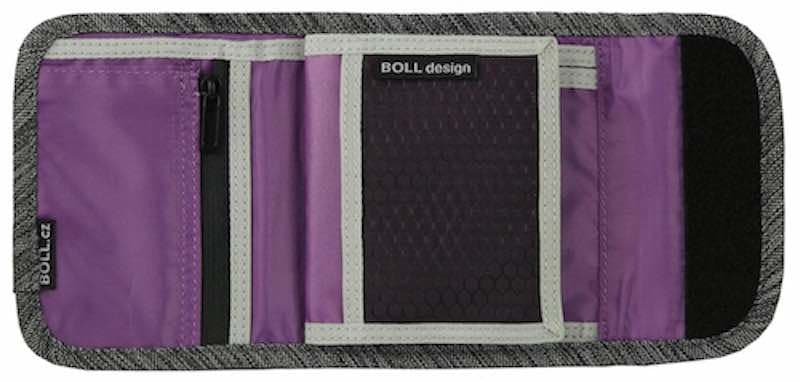 Peněženka Boll DELUXE WALLET salt&pepper/lilac - náhled 2